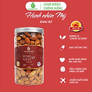 Hạnh nhân Mỹ rang bơ Nonglamfood hũ 454g Quà tặng cao cấp cho người thân