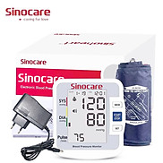 Máy đo huyết áp điện tử bắp tay Sinocare BA-801 Đức + Tặng bộ đổi nguồn