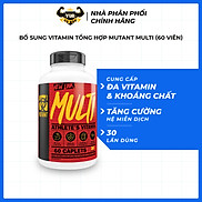 Viên Uống Cung Cấp Đa Vitamin Mutant Multi Vitamin - Hộp 60 Viên