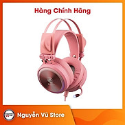 Tai nghe Gaming E-Dra EH412 Pro Pink 7.1 Led RGB - Hàng Chính Hãng