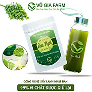 Bột Rau Ngót Sấy Lạnh Nguyên Chất Vũ Gia+ Tặng Chai Thủy Tinh Đựng Nước Ép