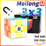 Rubik 3x3 MoYu 3M Có Nam Châm Nhựa Nhám Chống Xước