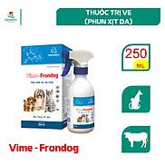 Vemedim Vime Frondog phòng trị ve, rận, bọ chét cho chó mèo