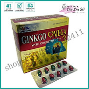 Hoạt huyết dưỡng não GINKGO OMEGA 3 WITH COENZYM Q10 giúp cải thiện mất ngủ