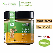 Bơ đậu phộng tự nhiên xay mịn Đạt Butter 240g