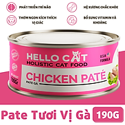 Pate Cho Mèo Vị Gà - Hello Cat Chicken Pate 190G