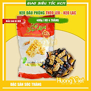 Đặc Sản Sóc Trăng - Kẹo Đậu Phộng Đặc Biệt Tân Huê Viên Giòn Ít Ngọt 400Gr