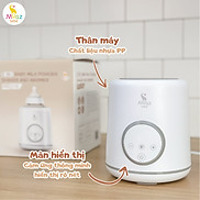 Máy lắc bình sữa và giữ ấm sữa thông minh Moaz BéBé MB079