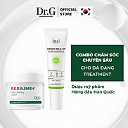 Combo Dr.G Kem Dưỡng R.E.D Blemish Clear Soothing Cream 70ml và Dr.G Kem