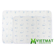 Tấm lót chống thấm cho bé VIETMAT 1 tấm size 70x100cm và 1 tấm size