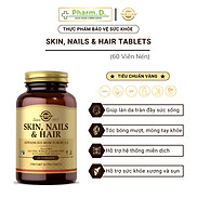 Viên Uống Solgar Skin, Nails & Hair Giúp Giảm Đẹp Da, Chắc Móng