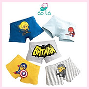 Set 5 quần chip đùi cotton cho bé trai size 12kg-35kg