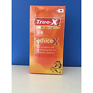 Bao cao su True-X SeduceX chấm nổi 1 hộp 12 chiếc
