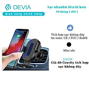 Giá đỡ điện thoại trên xe hơi Devia TỰ ĐỘNG kiêm sạc không dây 10W