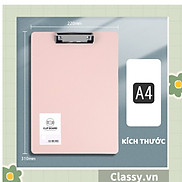 Bảng kẹp file hồ sơ, tài liệu kích thước giấy A4 Bìa trình ký Classy Basic