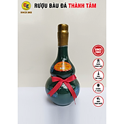 Đặc Sản Bình Định - Rượu Bàu Đá Thành Tâm Hồ Lô Màu xanh rêu 350ml - OCOP