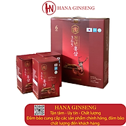 Nước hồng sâm nhung hươu linh chi hộp 70ml 60 gói