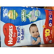 Sỉ- Tặng Thêm 10 Miếng- Tã dán sơ sinh Huggies S56 Tràm Trà Tự Nhiên Ngừa