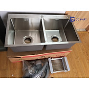 Chậu Rửa Bát INOX 304 không rỉ Tặng rổ rút đa năng