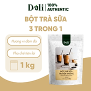 Bột trà sữa truyền thống 3in1 Déli - 250gr pha chế trà sữa tiện lợi