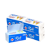 Combo 5 khăn giấy rút lau tay đa năng 2 lớp 102 tờ ROTO ECO RTE20