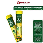 Viên sủi năng lượng Livecool tuýp 16 viênhương cam hỗ trợ giảm mệt mỏi