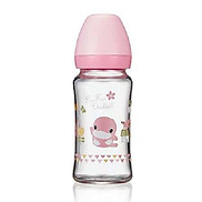 Bình Sữa Cổ Rộng Bằng Thủy Tinh KuKu KU5865 - 240ml