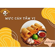 Mực cán tẩm vị cay cay