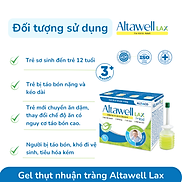 Gel thụt nhuận tràng Altawell cho người lớn và trẻ nhỏ, giảm táo bón