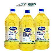 Combo 3 chai Dầu Đậu Nành Simply 2L