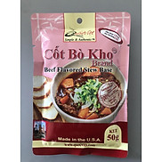 GIA VỊ NẤU BÒ KHO QUỐC VIỆT 50G-Gia vị hoàn chỉnh nhập khẩu