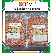 Tôm bóc vỏ sấy khô NhaTrang loại 1 ngọt mềm size trung, gói 250g - Seavy