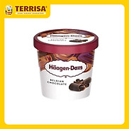 Chỉ giao HCM Kem Pháp Belgian Chocolate H agen-Dazs 100 ml