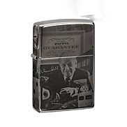 Bật Lửa Zippo 49134 Zippo GGB 125th Birthday Collectible Black Ice