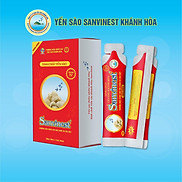 Tinh chất Yến sào Khánh Hòa Sanvinest KHÔNG ĐƯỜNG - Hộp 10 túi 20 ml