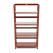 kệ sách 4 tầng màu nâu 52x28x120