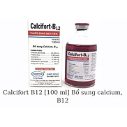 Calcifort-B12 Bổ Sung Calcium Do Cung Cấp Chất Dinh Dưỡng Cho Chó Mèo lợn