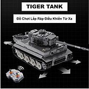 Đồ chơi lắp ghép xe tăng Tiger điều khiển từ xa C61071 Với 925 chi tiết