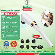 Máy Massage Cầm Tay Nikio NK-177 - Không Dây Pin Sạc, 7 Đầu Mát Xa Độc Đáo