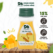 Sốt Phô Mai Dh Foods 100gr - gia vị 14% phô mai tươi béo ngậy ăn kèm mỳ Ý