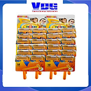 Dao cạo râu 2 lưỡi Tiger 24 cây Vỉ