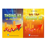 Sách - Combo Thống Kê Và Ứng Dụng + Bài tập thông kê Giáo trình dùng cho