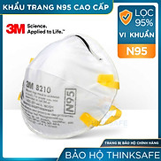 Khẩu trang N95 3M 8210 - Khẩu trang 3d mask đạt chuẩn N95 chống bụi chống