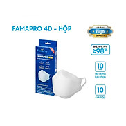 HỘP - FAMAPRO 4D - Khẩu trang y tế kháng khuẩn cao cấp Famapro 4D tiêu