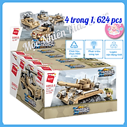 Đồ chơi lego lắp ráp xếp hình Qman 22011 Đội phản ứng nhanh 624 mảnh ghép