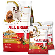 Thức ăn cho chó con ALL BREED VMD VỊ GÀ VÀ SỮA