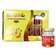 Hộp Yến sào Bionest Gold cao cấp hộp quà tặng 6 lọ thích hợp cho người lớn