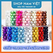 Quả Châu Trang Trí Treo Cây Thông Giáng Sinh