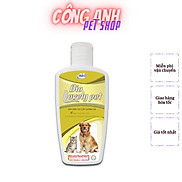 SỮA TẮM DƯỠNG LÔNG VÀ KHỬ MÙI HÔI CHO CHÓ MÈO THÚ CƯNG PET Bio lovely pet