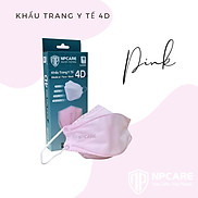 Khẩu trang y tế 4D KF94 NPCARE Classic Hồng H 10c